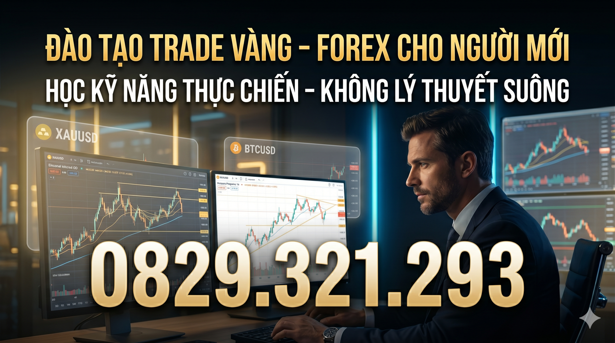 Học trade vàng cho người mới bắt đầu từ con số 0 -Vốn Nhỏ
