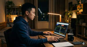 H&igrave;nh ảnh minh họa c&aacute;ch kiếm tiền tại nh&agrave; bằng trade forex v&agrave;ng v&agrave; bitcoin, ph&ugrave; hợp với người mới học trading cơ bản v&agrave; x&acirc;y dựng thu nhập online. kiem tien tai nha bang trade vang va bitcoin forex