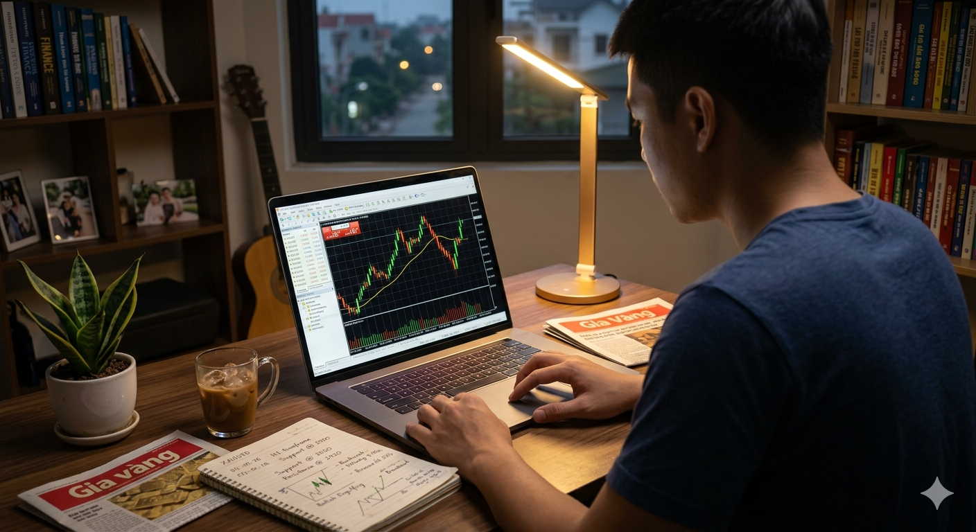 Khóa Học Lộ Trình Trade Vàng 30 ngày cho người mới