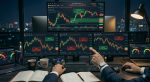 Scalping v&agrave;ng M15 tốc độ cao trong giao dịch XAUUSD forex